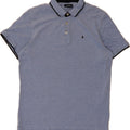 JACK & JONES Mens Polo Shirt XL Blue Cotton Vintage Jack & Jones and Second-Hand Jack & Jones from Messina Hembry 