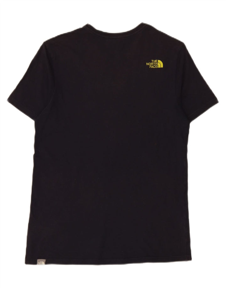 THE NORTH FACE Mens T-Shirt Top Small Navy Blue Cotton