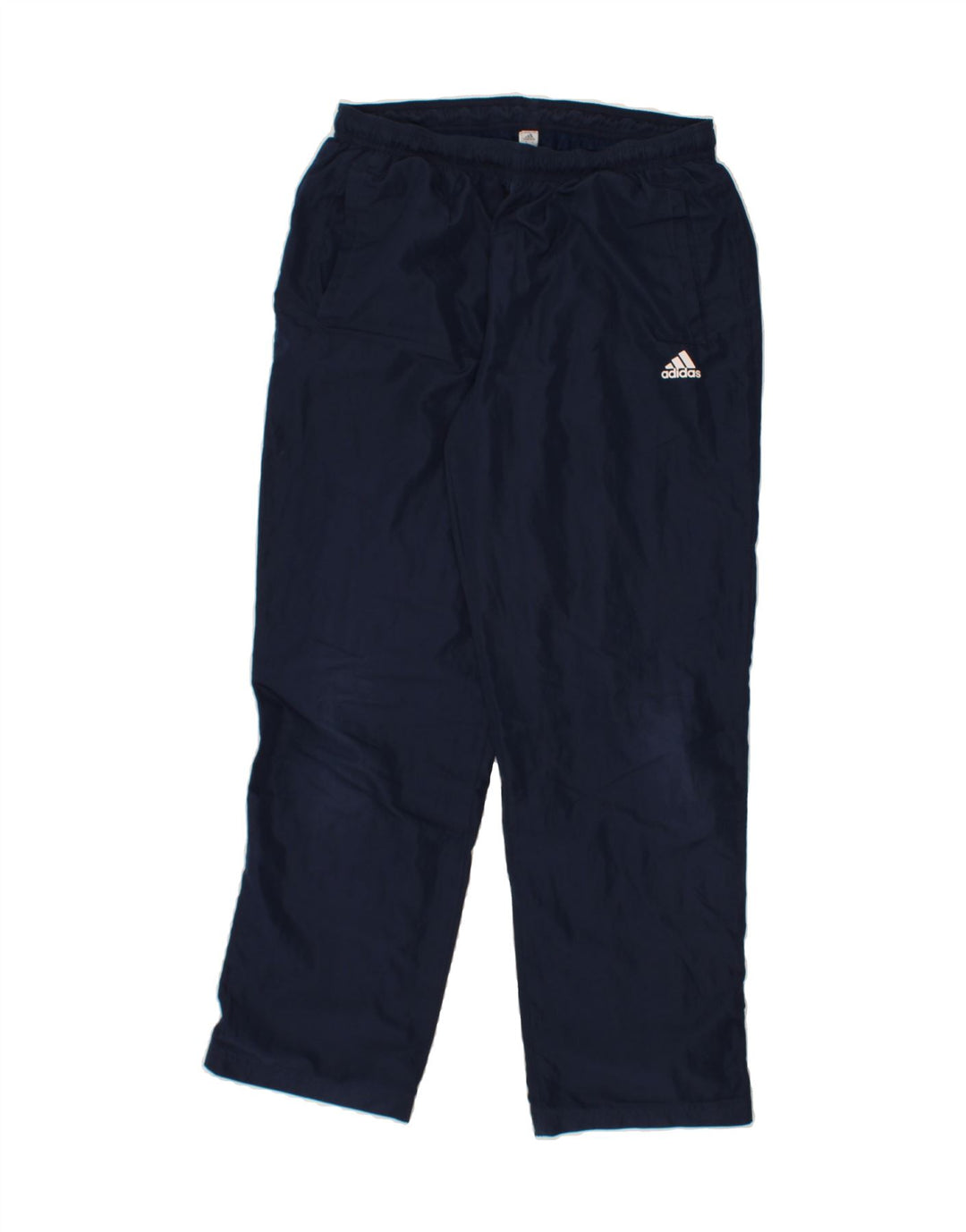 ADIDAS Mens Tracksuit Trousers UK 44/46 Large  Navy Blue Polyester Vintage Adidas and Second-Hand Adidas from Messina Hembry 