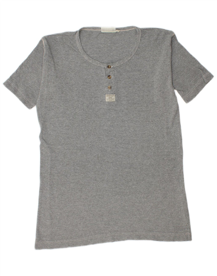 Rifle Mens T-Shirt Top XL Grey