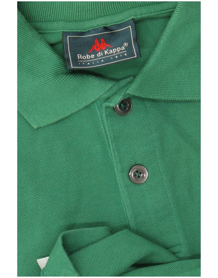 Kappa Mens Polo Shirt Large Green