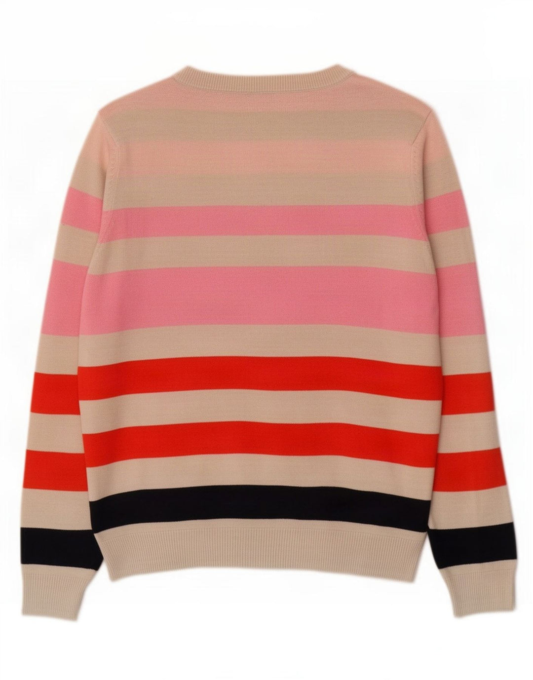 Marks & Spencer Womens V-Neck Jumper Sweater UK 10 Small Multicoloured