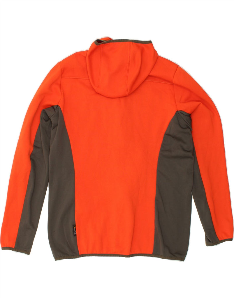 JACK WOLFSKIN Mens Hooded Tracksuit Top Jacket UK 40 Medium Orange | Vintage Jack Wolfskin | Thrift | Second-Hand Jack Wolfskin | Used Clothing | Messina Hembry 