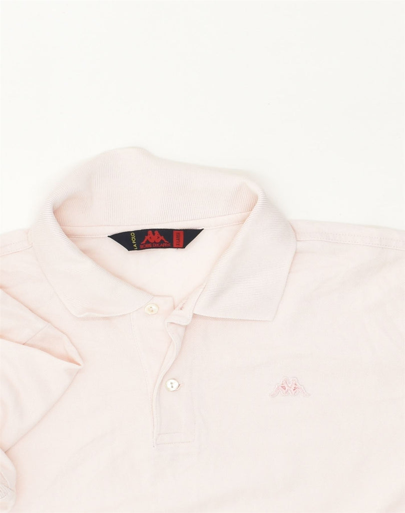 KAPPA Mens Polo Shirt XL Pink Cotton | Vintage Kappa | Thrift | Second-Hand Kappa | Used Clothing | Messina Hembry 