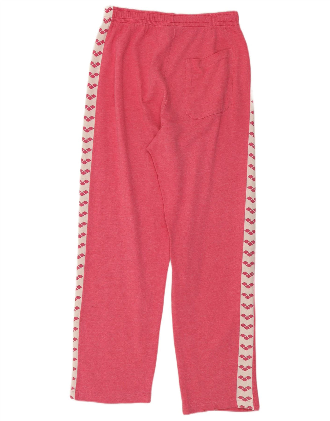 Arena Mens Graphic Full Tracksuit Medium Pink Colourblock Cotton