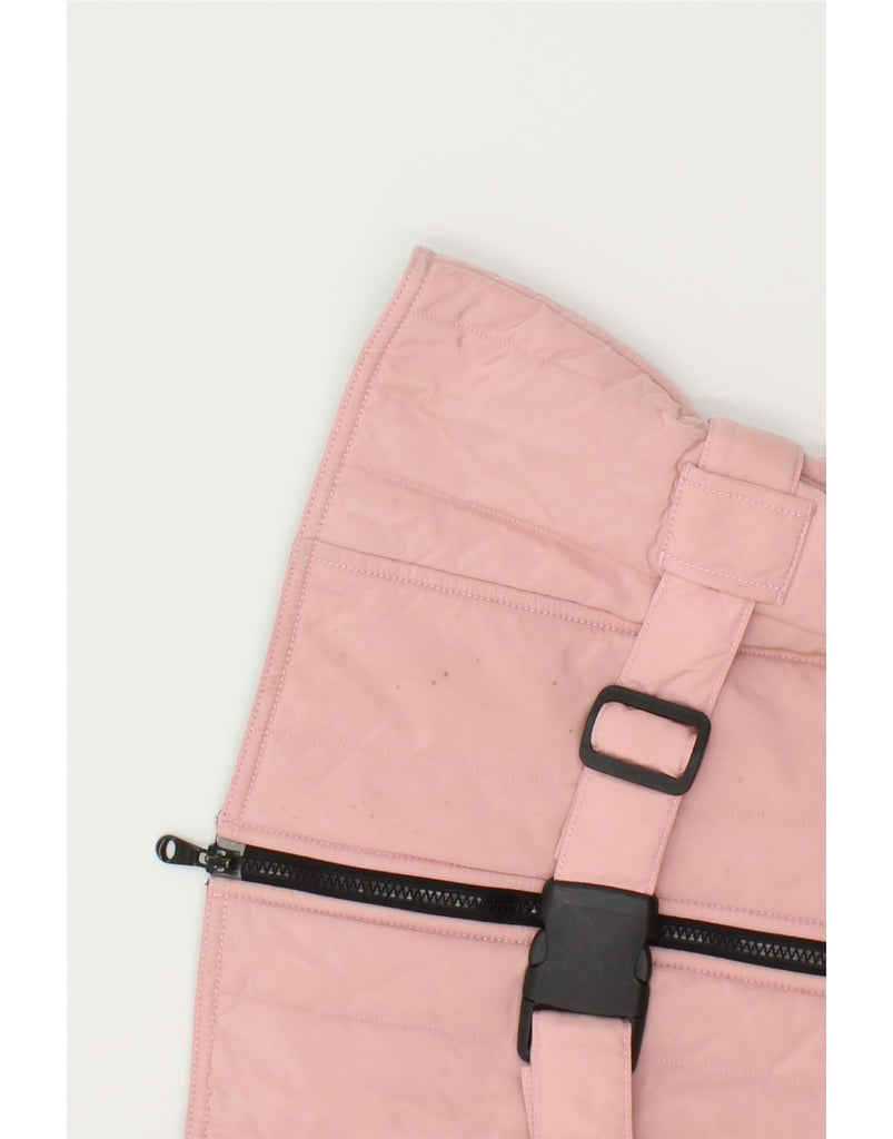 REFRIGIWEAR Womens Crop Padded Jacket UK 16 Large Pink Nylon | Vintage Refrigiwear | Thrift | Second-Hand Refrigiwear | Used Clothing | Messina Hembry 