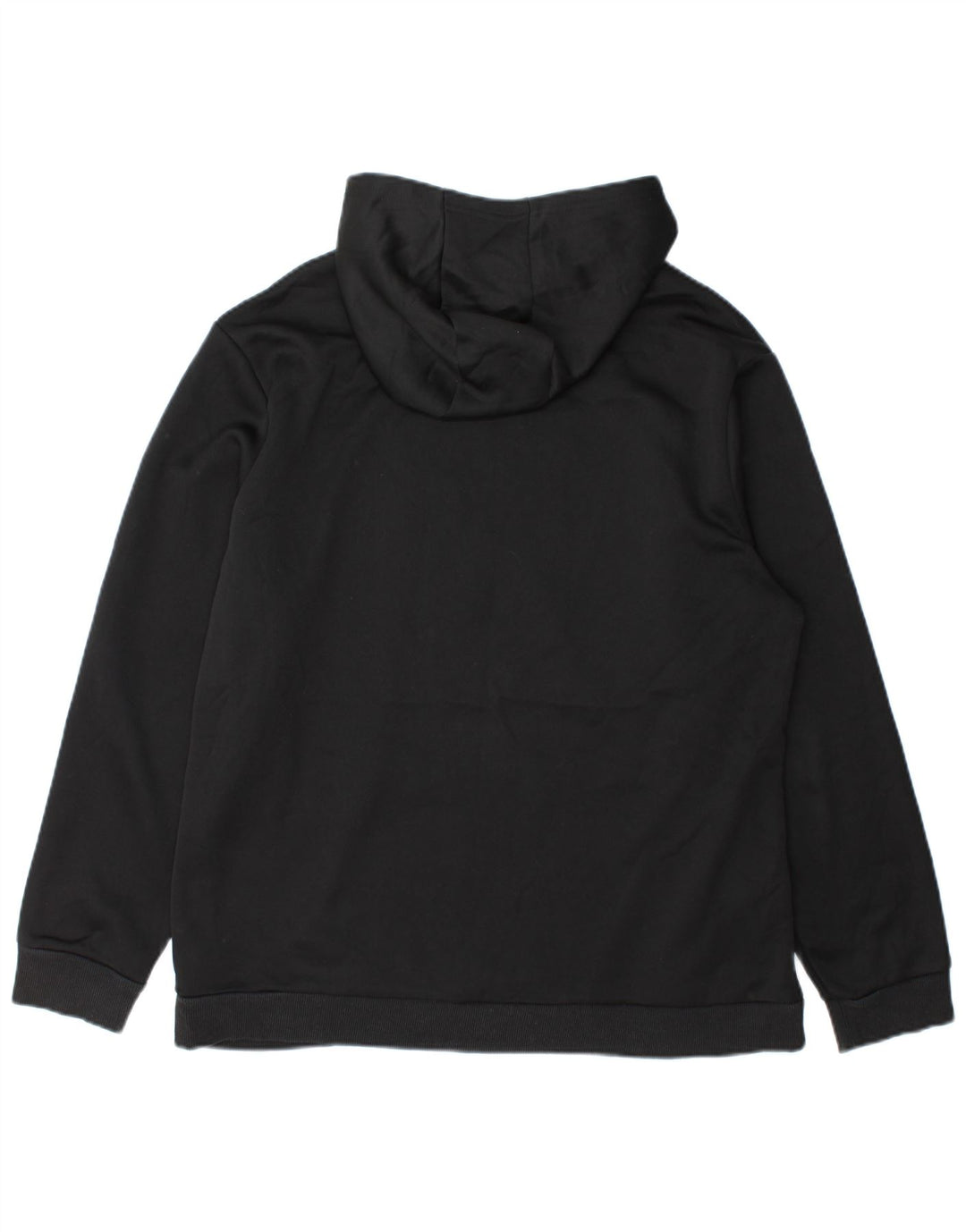FILA Mens Graphic Hoodie Jumper Large Black Cotton