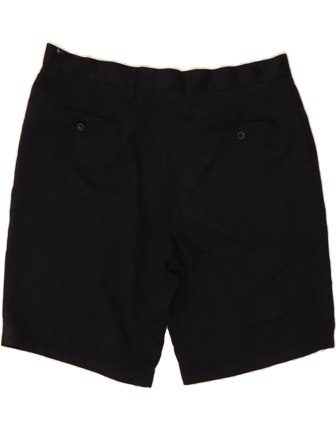 DOCKERS Mens Pegged Chino Shorts W36 Large Navy Blue Polyester Vintage Dockers and Second-Hand Dockers from Messina Hembry 