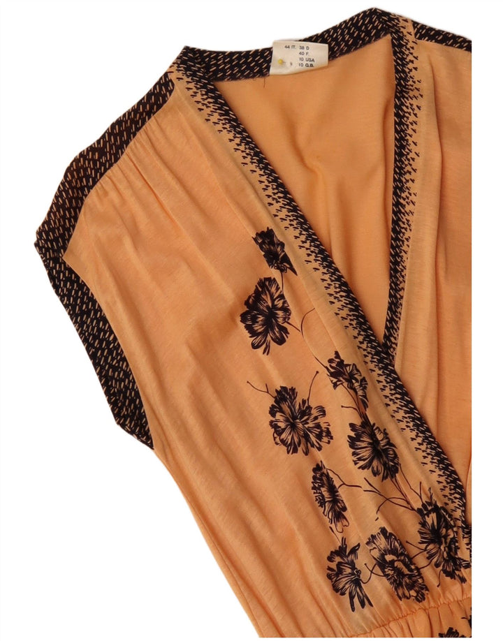 LILO Womens Wrap Dress UK 10 Small  Pink Floral