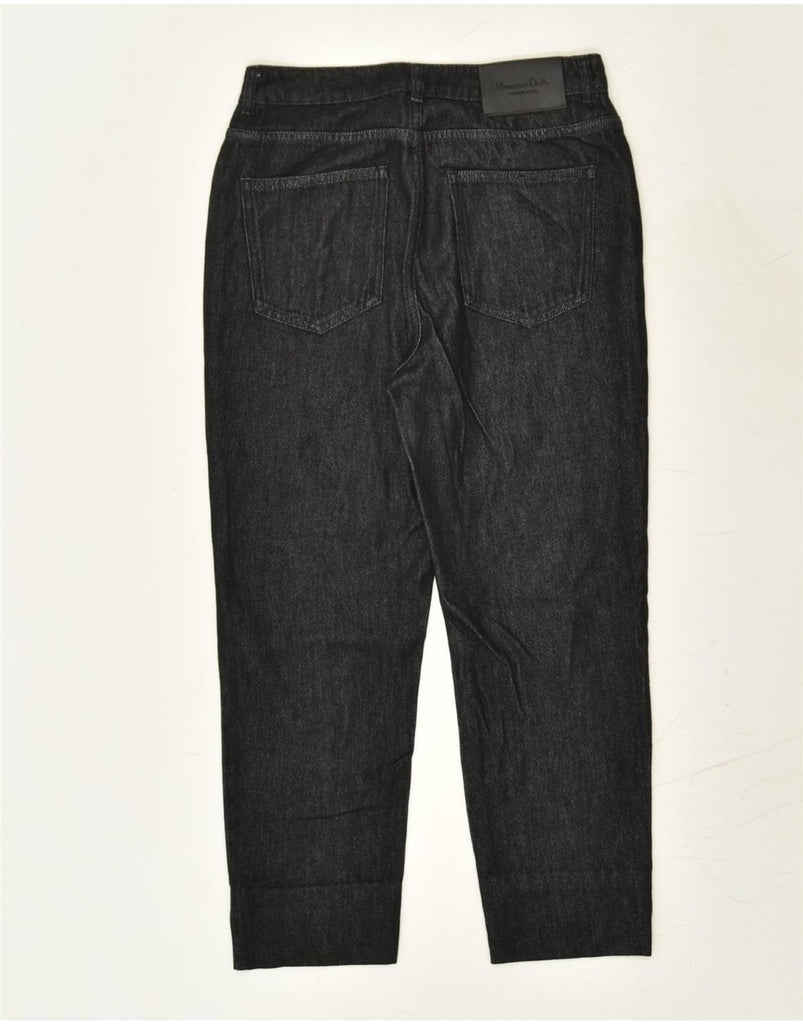 MASSIMO DUTTI Womens Slim Jeans EU 38 Medium W30 L25 Black Cotton | Vintage Massimo Dutti | Thrift | Second-Hand Massimo Dutti | Used Clothing | Messina Hembry 