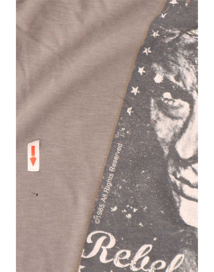Marlboro Classics Mens Graphic T-Shirt Top XL Grey Retro