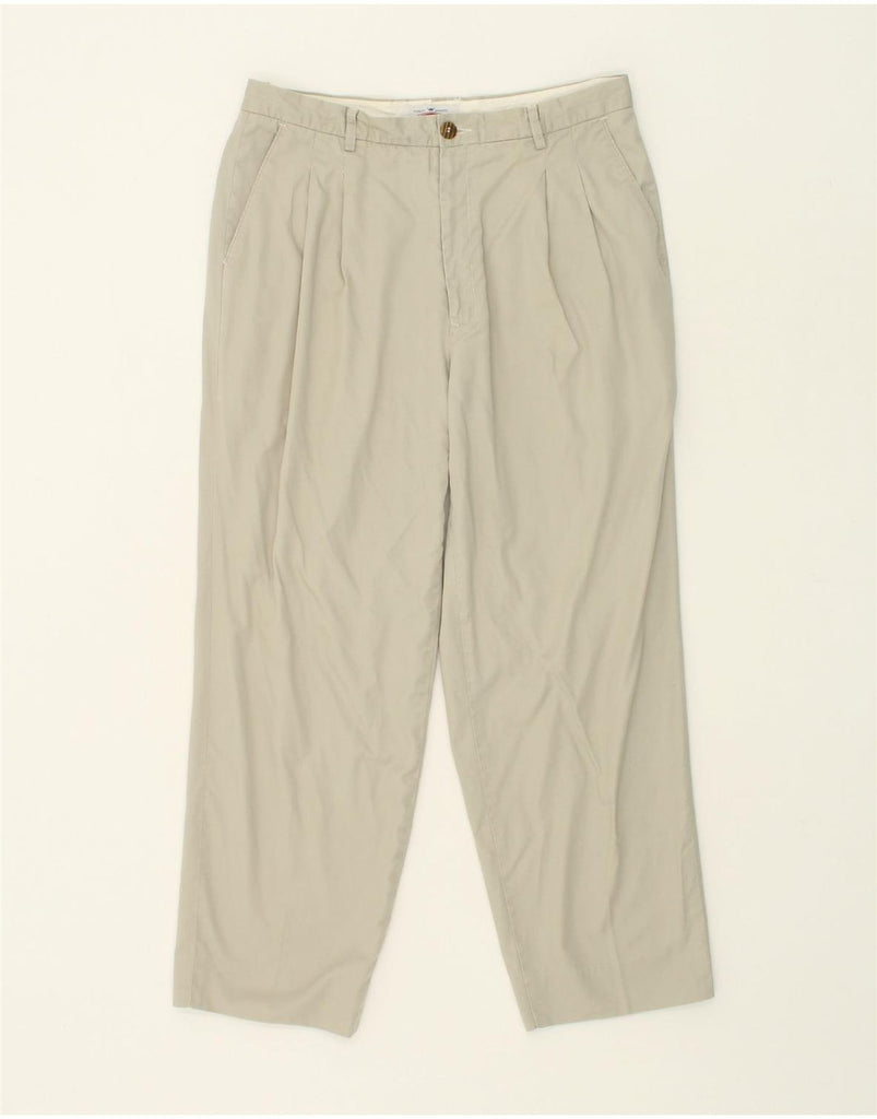 MASH Mens Pegged Chino Trousers IT 48 Medium  W32 L27  Grey Cotton | Vintage Mash | Thrift | Second-Hand Mash | Used Clothing | Messina Hembry 