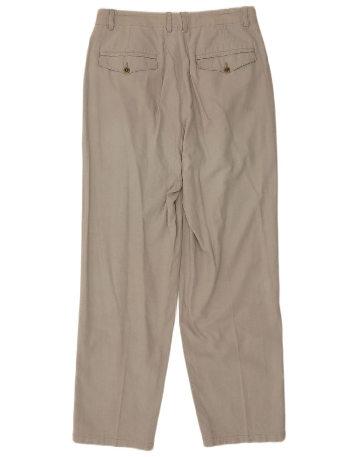 Camel Mens Pegged Chino Trousers IT 48 Medium W32 L32 Beige Cotton