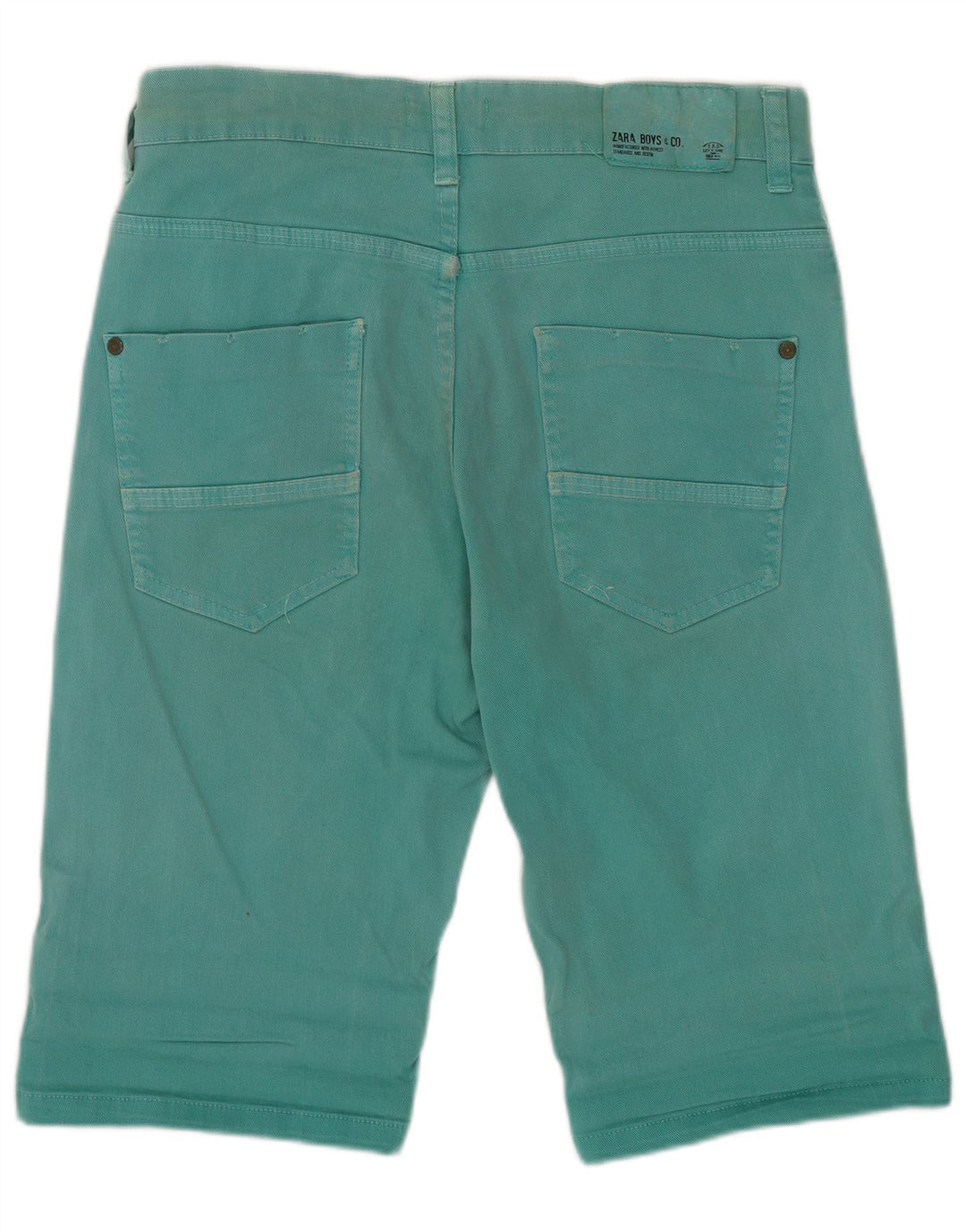 Zara Boys Casual Shorts 13-14 Years W28 Green