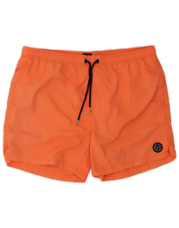 Maui and Sons Mens Swimming Shorts XL  Orange