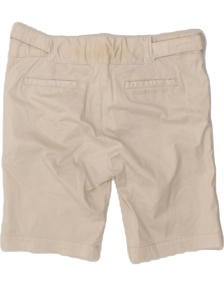 NORTH SAILS Womens Chino Shorts IT 42 Medium W32  Beige Cotton Vintage North Sails and Second-Hand North Sails from Messina Hembry 