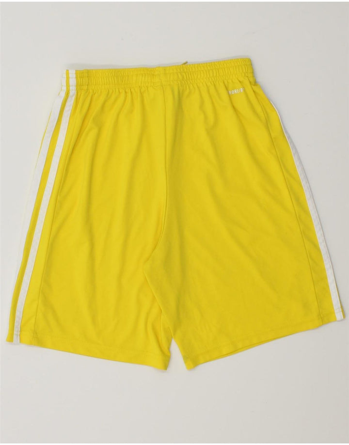 Adidas Boys Aeroready Sport Shorts 15-16 Years  Yellow Polyester