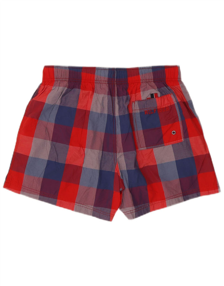 TOMMY HILFIGER Mens Swimming Shorts Medium  Multicoloured Check