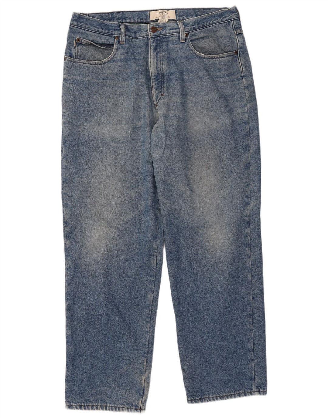 L.L.BEAN Mens Relaxed Fit Tapered Jeans W37 L32 Blue Cotton