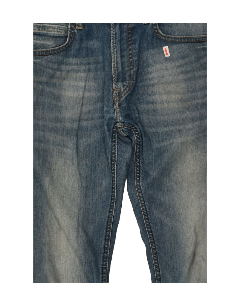 LEE Mens Luke Skinny Jeans W30 L34  Blue Cotton | Vintage Lee | Thrift | Second-Hand Lee | Used Clothing | Messina Hembry 