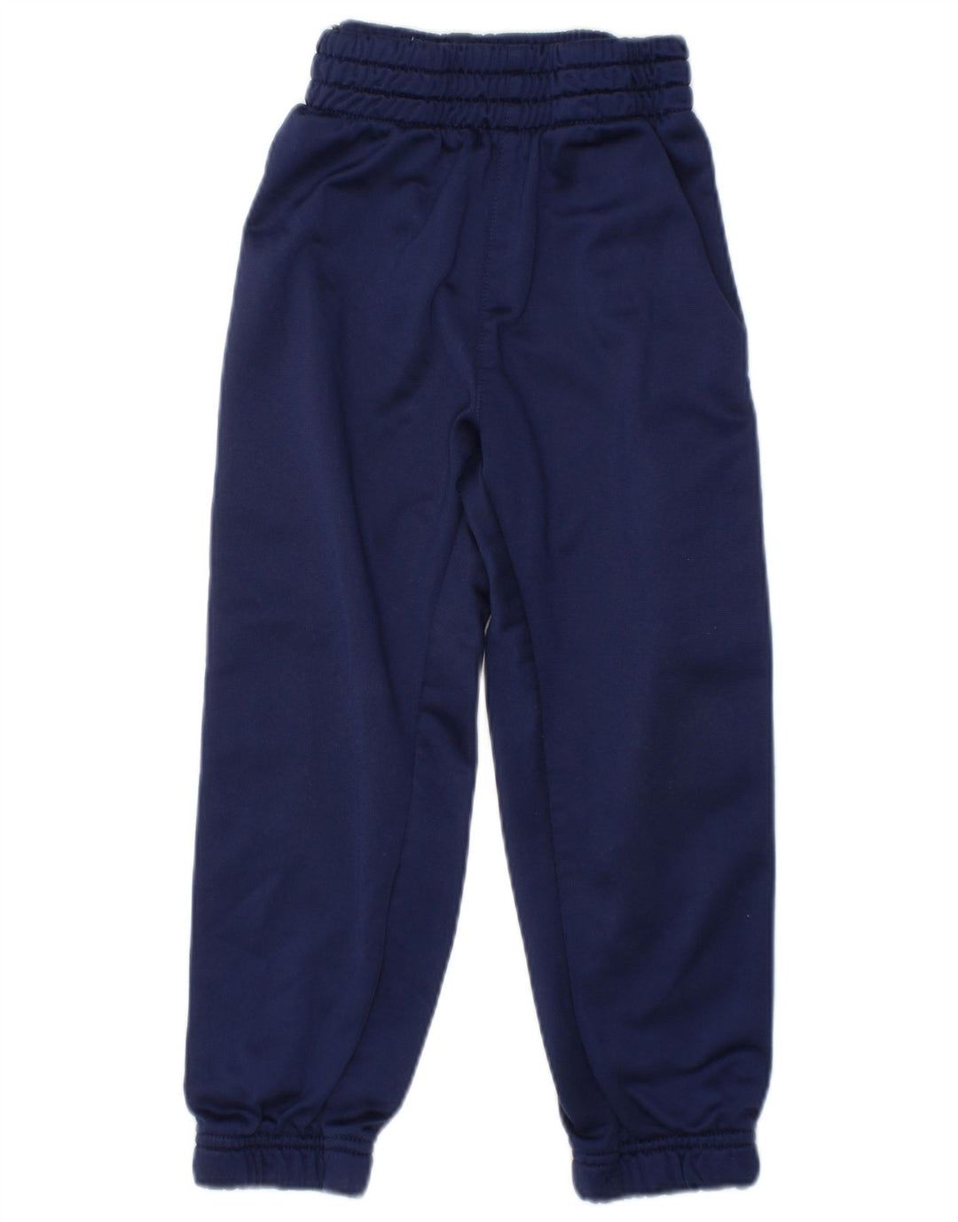 NIKE Boys Tracksuit Trousers Joggers 2-3 Years  Navy Blue Colourblock