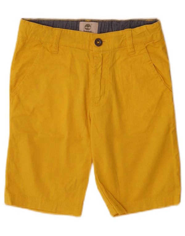 Timberland Boys Chino Shorts 7-8 Years W22  Yellow Cotton