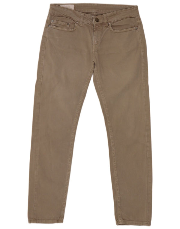 Dondup Womens Slim Jeans W28 L27 Beige Cotton