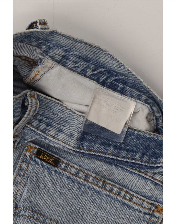 Lee Womens Brooklyn Straight Jeans W32 L30 Blue Cotton