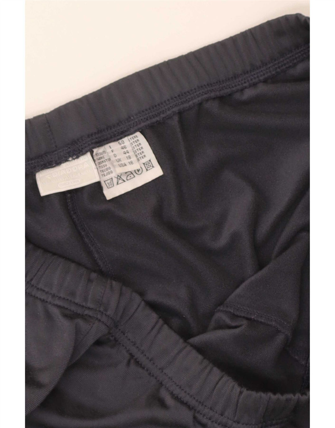 Diadora Womens Tracksuit Trousers UK 18 XL  Grey Polyester