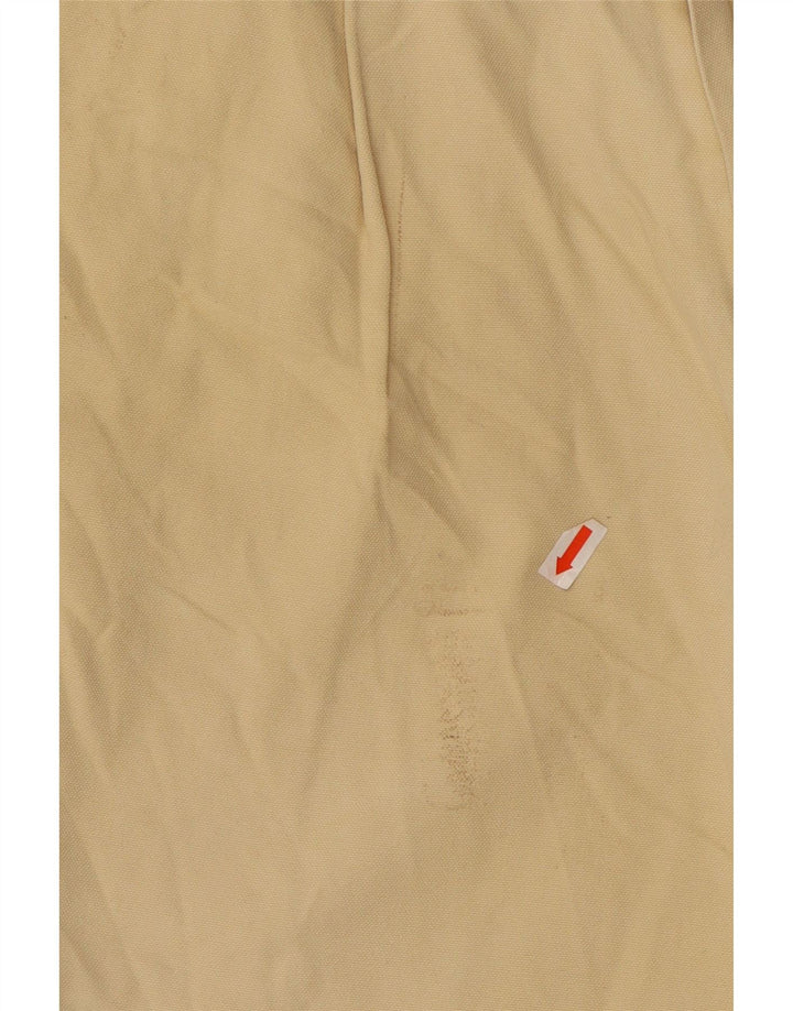 NAPAPIJRI Mens Cargo Shorts Large W34  Beige Cotton