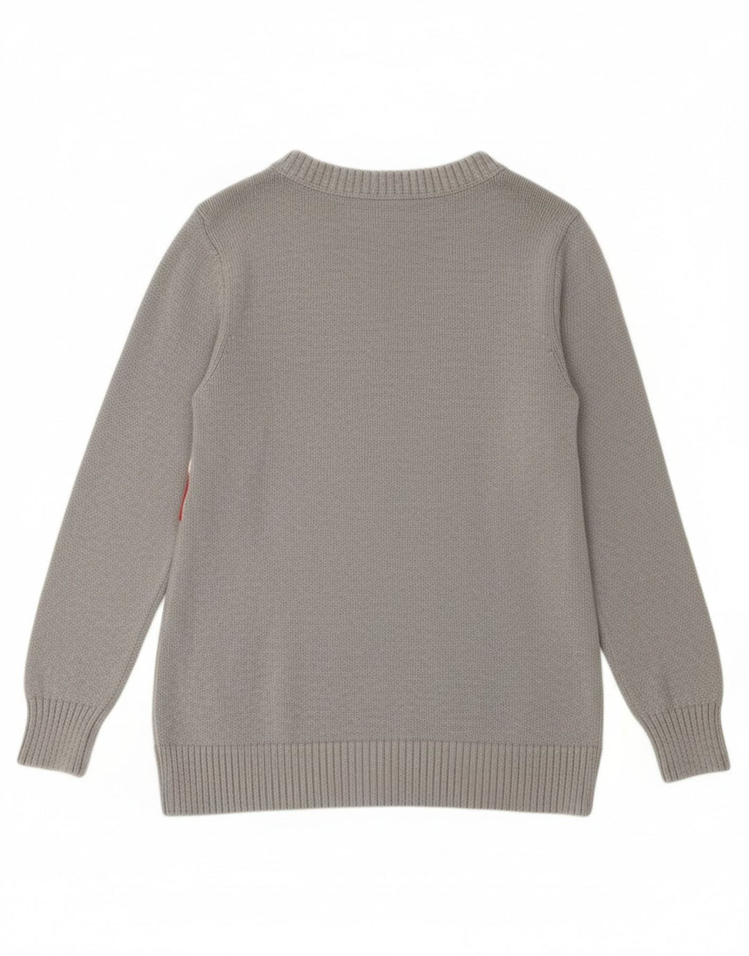 TOMMY HILFIGER Womens Crew Neck Jumper Sweater UK 14 Large Grey