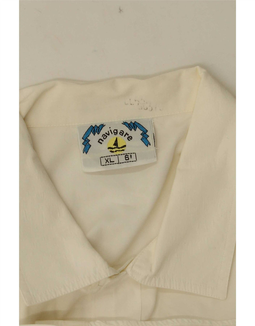 Navigare Mens Short Sleeve Shirt XL White