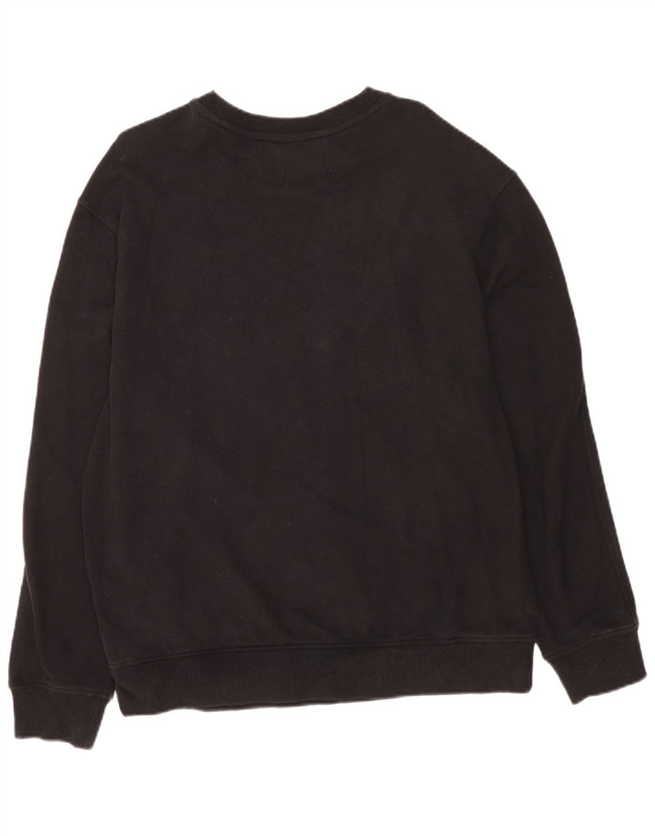 Calvin Klein Jeans Mens Sweatshirt Jumper XL Black Cotton