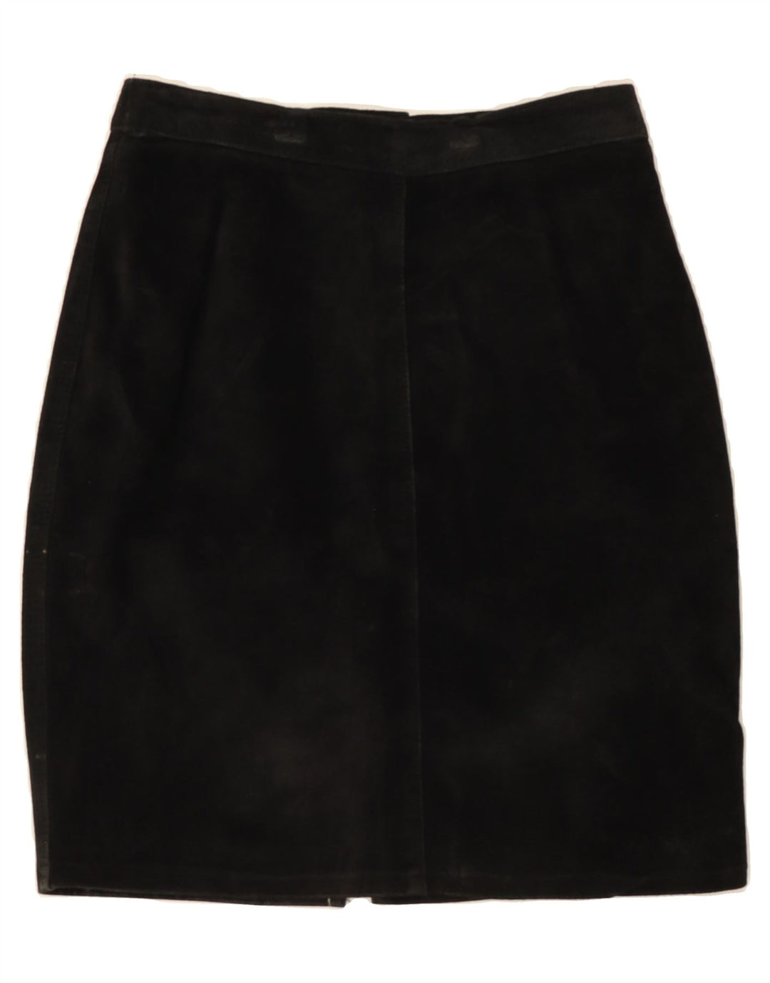VINTAGE Womens Suede Pencil Skirt Large W28  Grey Vintage Vintage and Second-Hand Vintage from Messina Hembry 