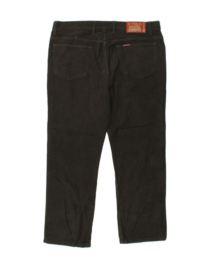 CARRERA Mens Straight Casual Trousers W40 L28 Green Cotton Vintage Carrera and Second-Hand Carrera from Messina Hembry 