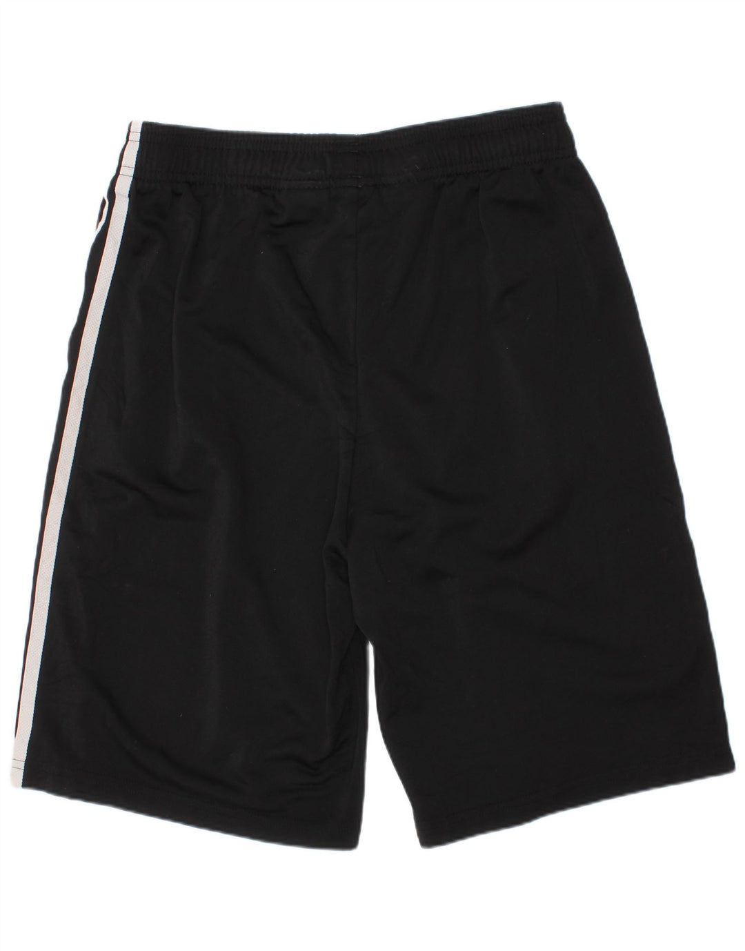 ADIDAS Boys Sport Shorts 13-14 Years Black Polyester