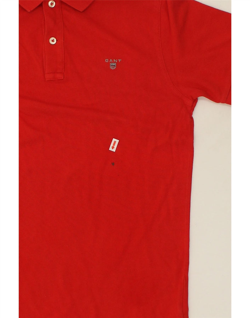 GANT Boys Polo Shirt 13-14 Years Red Cotton | Vintage Gant | Thrift | Second-Hand Gant | Used Clothing | Messina Hembry 