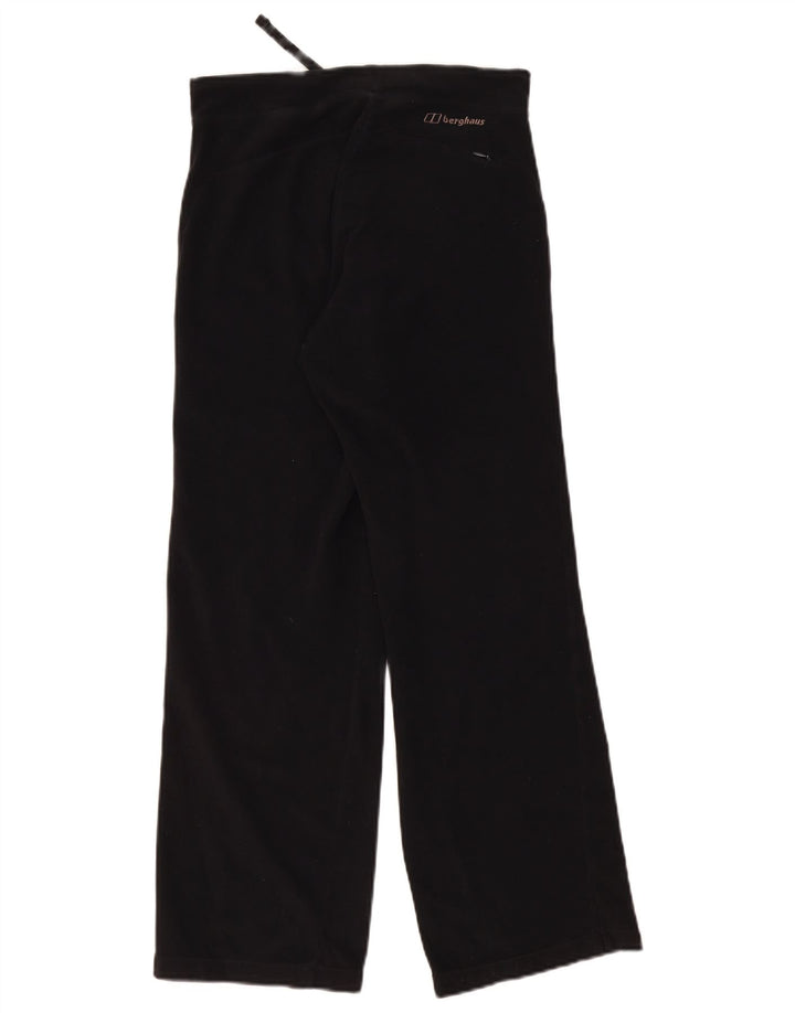 Berghaus Womens Fleece Tracksuit Trousers UK 8 Small Black Polyester