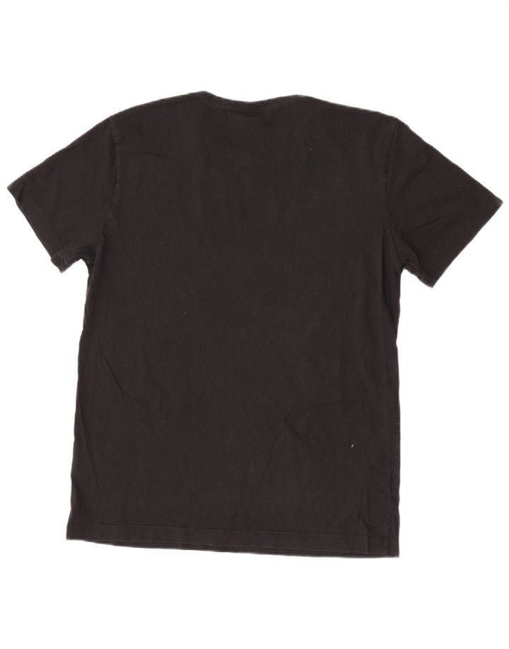Hugo Boss Mens T-Shirt Top Large Black Cotton
