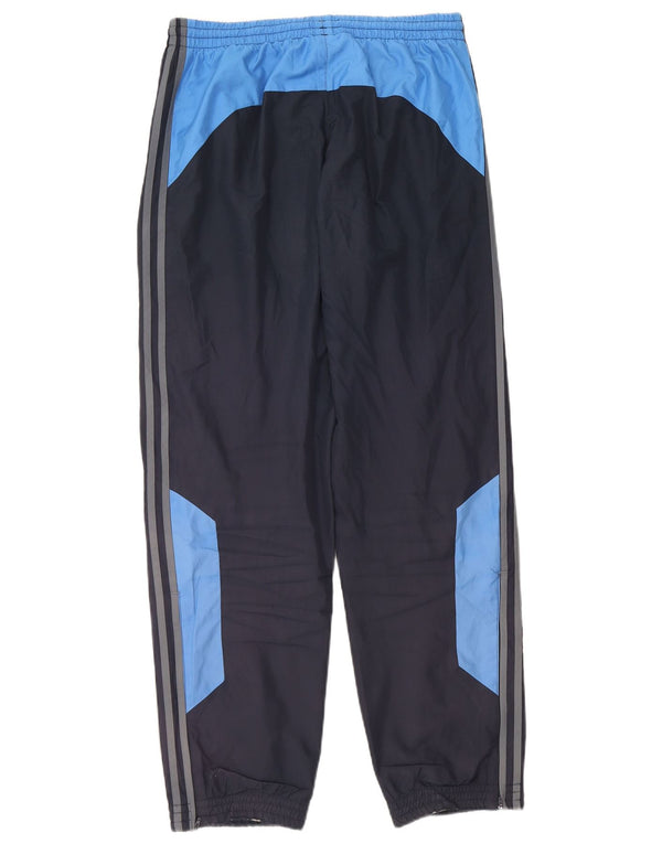 Adidas Mens Tracksuit Trousers Joggers Medium Navy Blue Colourblock