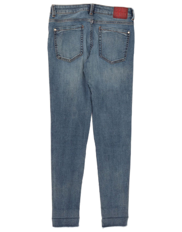 Zara Womens Skinny Jeans EU 36 XS W26 L27 Blue Cotton