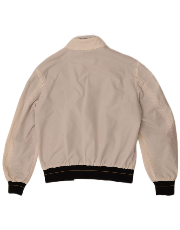Refrigiwear Mens Rain Jacket UK 40 Large Off White Colourblock Nylon