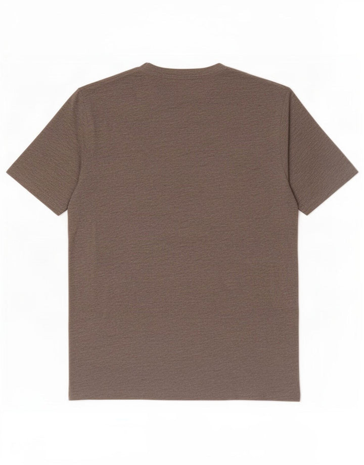 Wrangler Mens T-Shirt Top Medium Grey Flecked Cotton