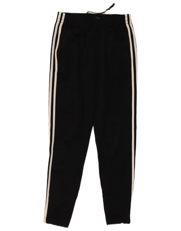 ADIDAS Womens Tracksuit Trousers UK 4/6 XS  Black Polyester