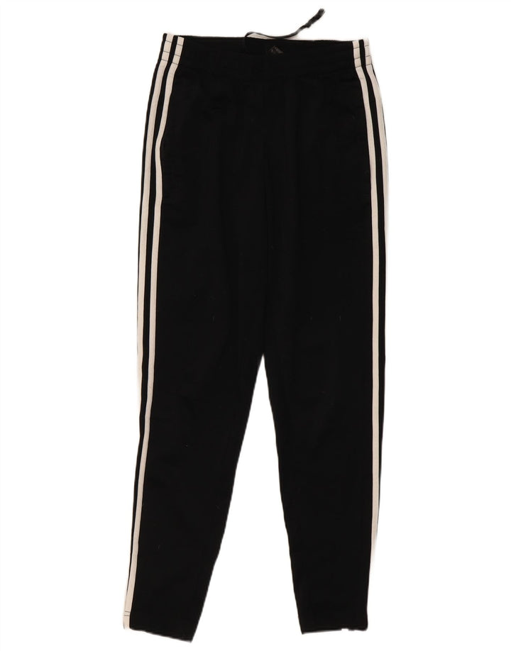 ADIDAS Womens Tracksuit Trousers UK 4/6 XS  Black Polyester
