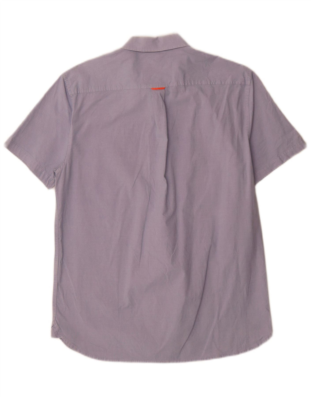 Superdry Mens Short Sleeve Regular Fit Shirt Large Blue