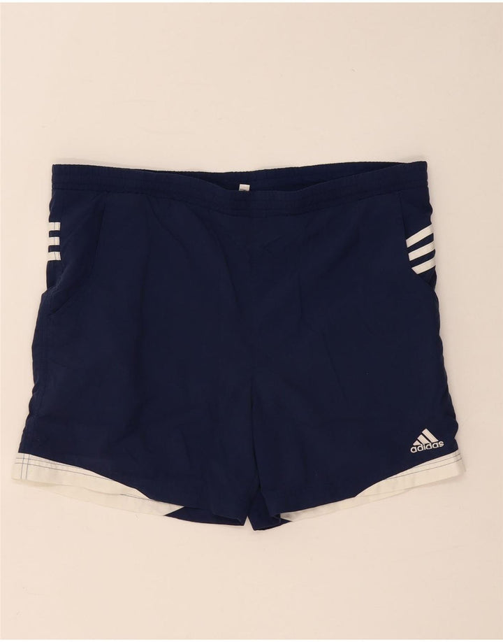 Adidas Mens Swimming Shorts Medium  Navy Blue Colourblock