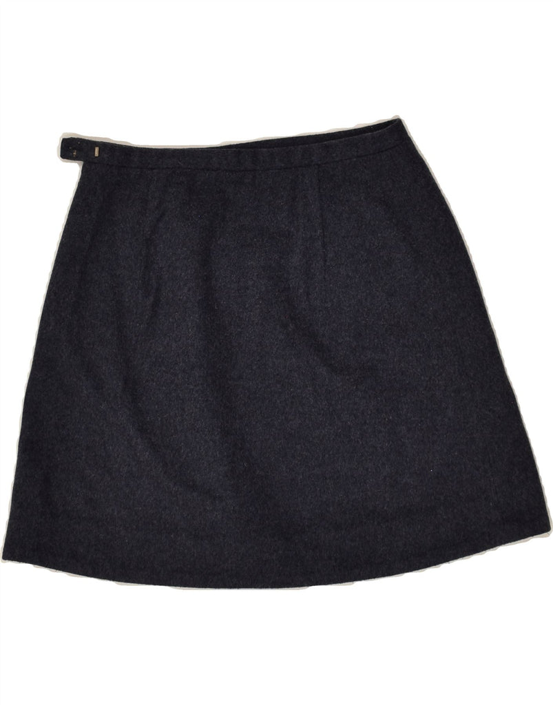 COS Womens A-Line Skirt UK 6 XS W28 Navy Blue | Vintage Cos | Thrift | Second-Hand Cos | Used Clothing | Messina Hembry 