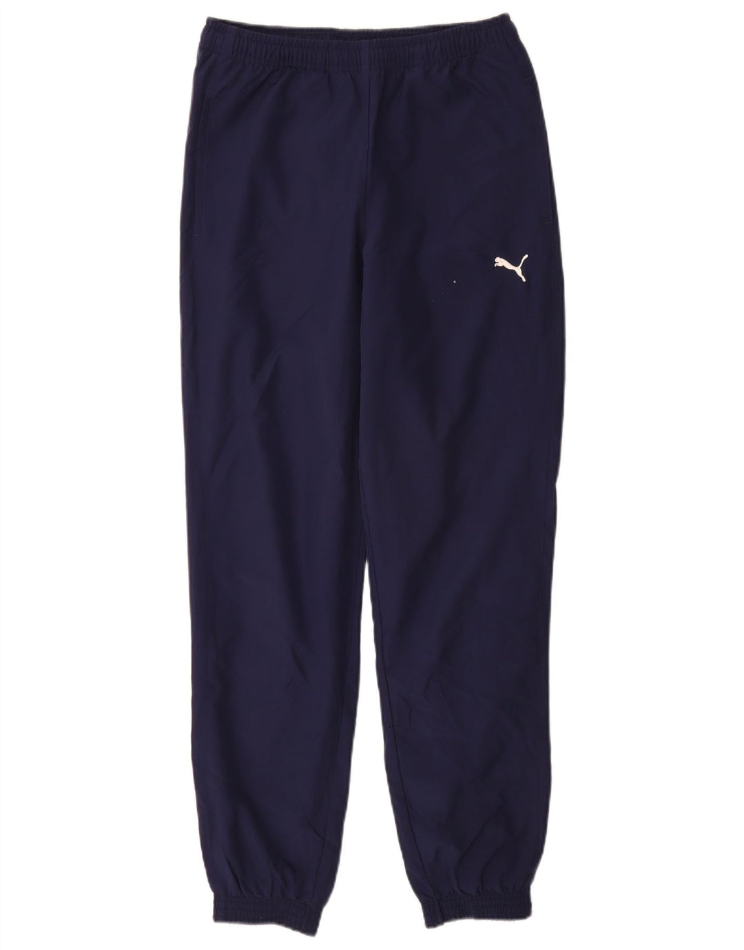 Puma Mens Tracksuit Trousers Joggers Small  Navy Blue Polyester