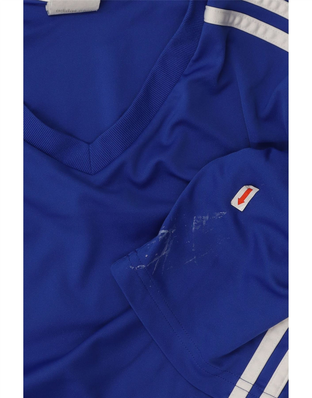 ADIDAS Mens Climalite T-Shirt Top Large Blue Polyester